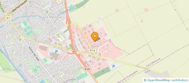 localisation de l'entreprise ATPLL  SAINT-MEMMIE