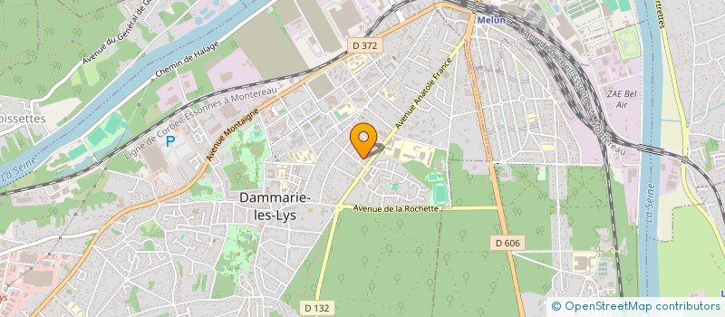 localisation de l'entreprise ATPM à DAMMARIE-LES-LYS