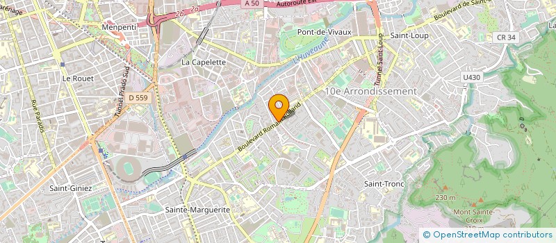 localisation de l'entreprise ATPM SERVICES  MARSEILLE