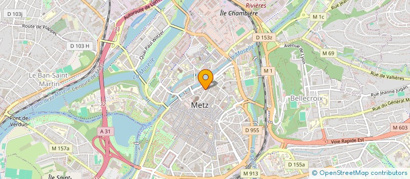 localisation de l'entreprise ATPN DECOR à METZ