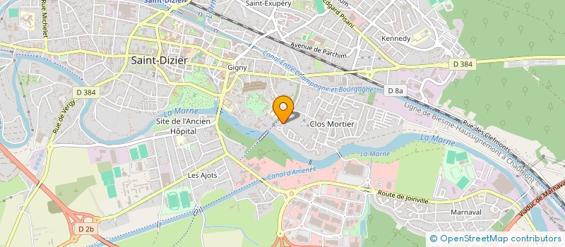 localisation de l'entreprise ATPRO à SAINT-DIZIER