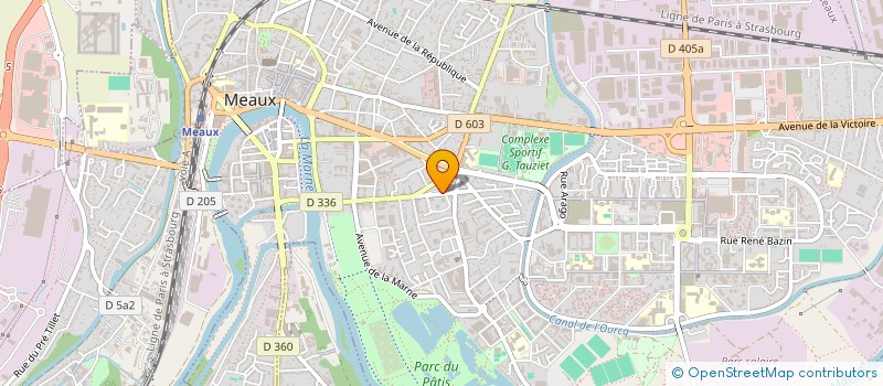 localisation de l'entreprise ATPS à MEAUX
