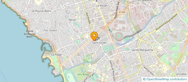 localisation de l'entreprise ATPS ASS THERAPIE PSYCHO SOCIALE à MARSEILLE