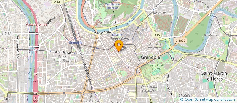 localisation de l'entreprise ATR  GRENOBLE