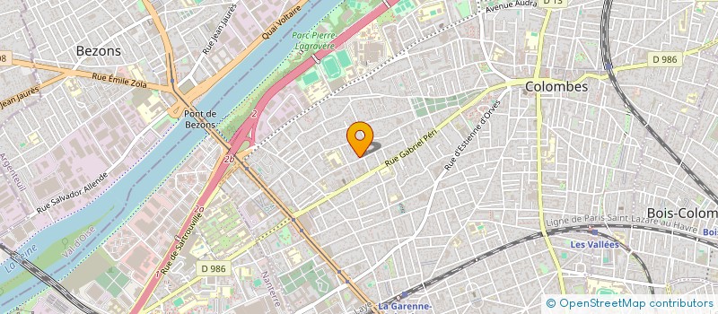 localisation de l'entreprise ATR à COLOMBES