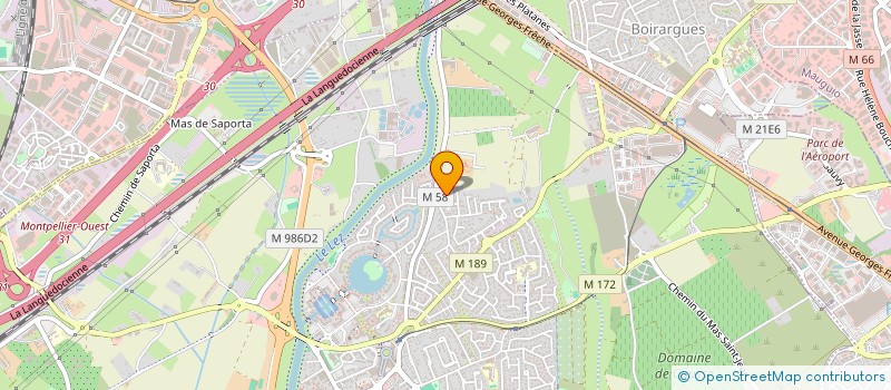 localisation de l'entreprise ATR à LATTES