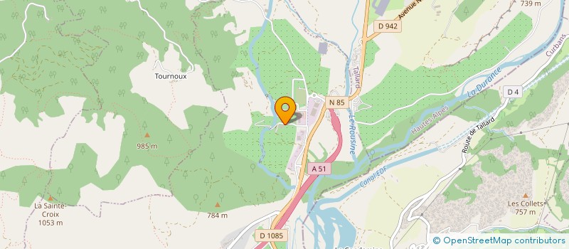 localisation de l'entreprise ATR  LA SAULCE