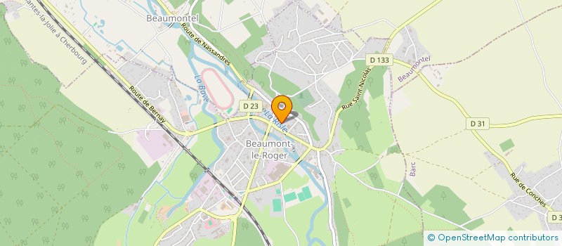 localisation de l'entreprise ATR BEAUMONT LE ROGER à BEAUMONT-LE-ROGER