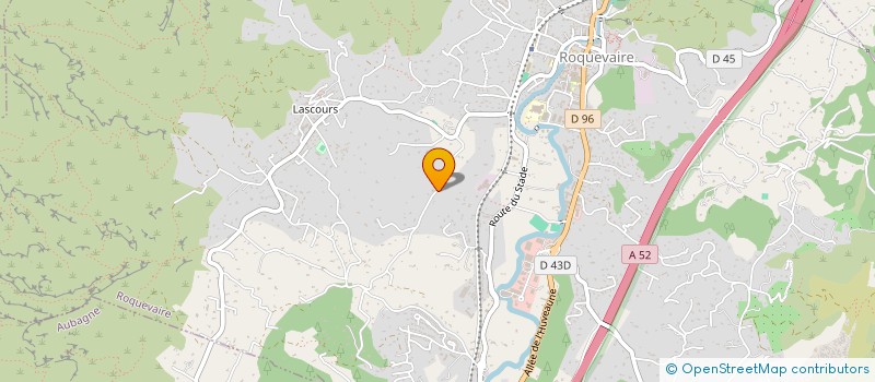 localisation de l'entreprise ATR INVEST  AUBAGNE