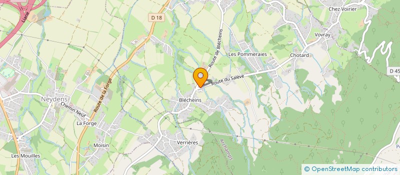 localisation de l'entreprise ATR INVESTISSEMENT à ARCHAMPS