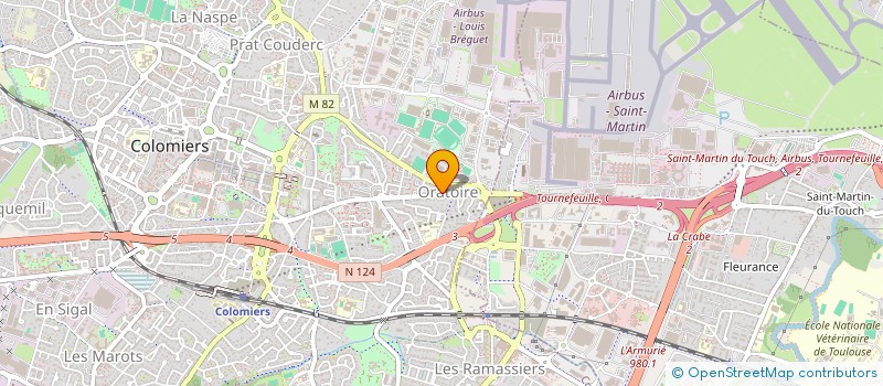 localisation de l'entreprise ATR31 à COLOMIERS