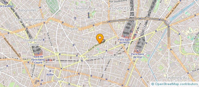 localisation de l'entreprise ATRA  PARIS