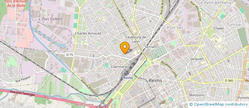 localisation de l'entreprise ATRACO  REIMS
