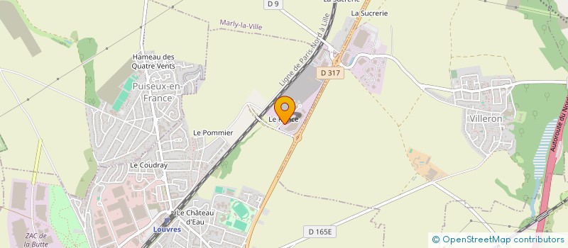 localisation de l'entreprise ATRAFOOD à LOUVRES
