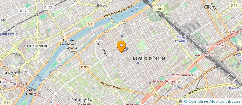 localisation de l'entreprise ATRE DES PRODUCTIONS à LEVALLOIS-PERRET