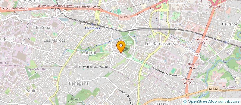 localisation de l'entreprise ATREIDES à COLOMIERS