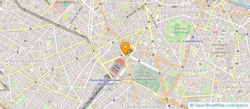 localisation de l'entreprise ATREL à PARIS