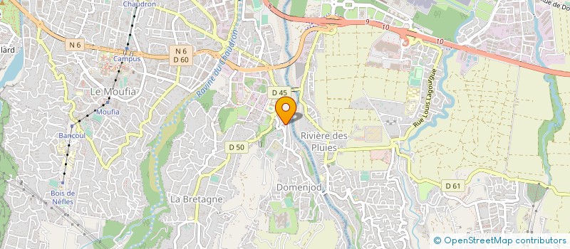 localisation de l'entreprise ATRELET SARL à SAINT-DENIS