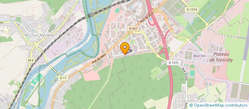 localisation de l'entreprise ATRES & CIE SAS  JOUY-AUX-ARCHES