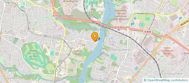 localisation de l'entreprise ATREUS  NANTES