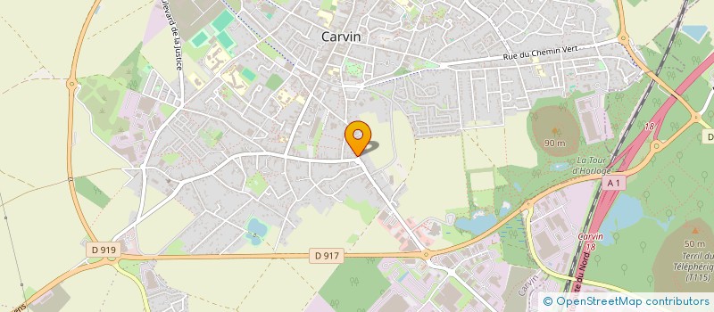 localisation de l'entreprise ATRI'HOME FRANCE  EVIN-MALMAISON