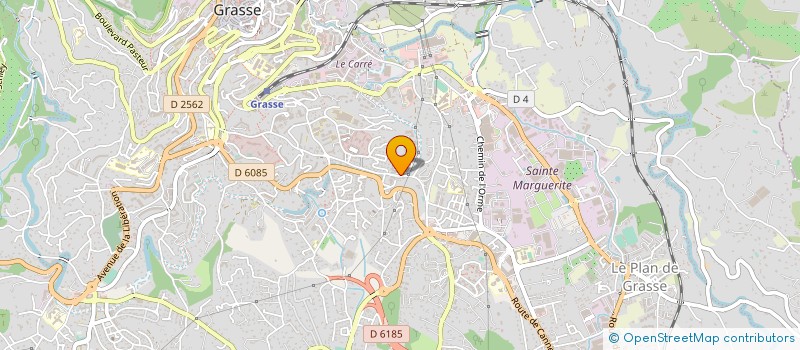 localisation de l'entreprise ATRIA à GRASSE