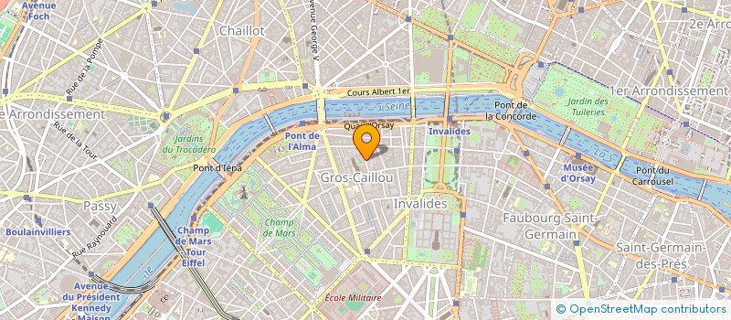 localisation de l'entreprise ATRIA PRESSING à PARIS