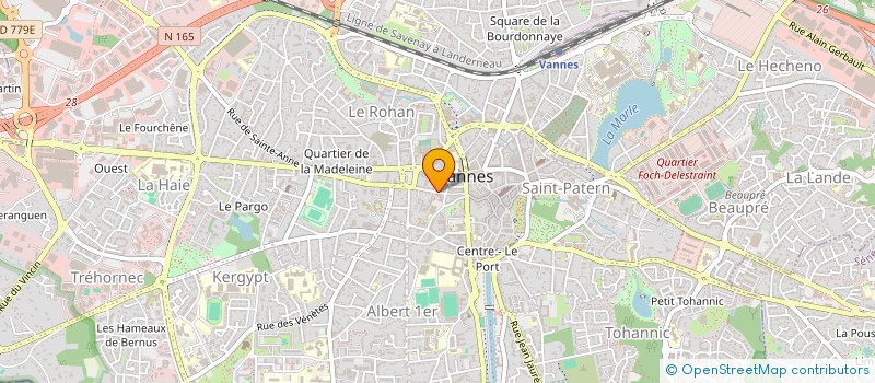 localisation de l'entreprise ATRIAL à VANNES