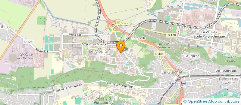 localisation de l'entreprise ATRID SYSTEMES à ORSAY