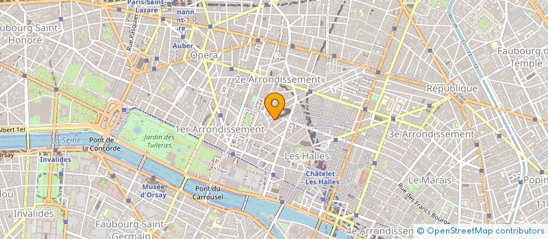 localisation de l'entreprise ATRIOM à PARIS