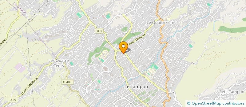 localisation de l'entreprise ATRIOMS OUEST à LE TAMPON