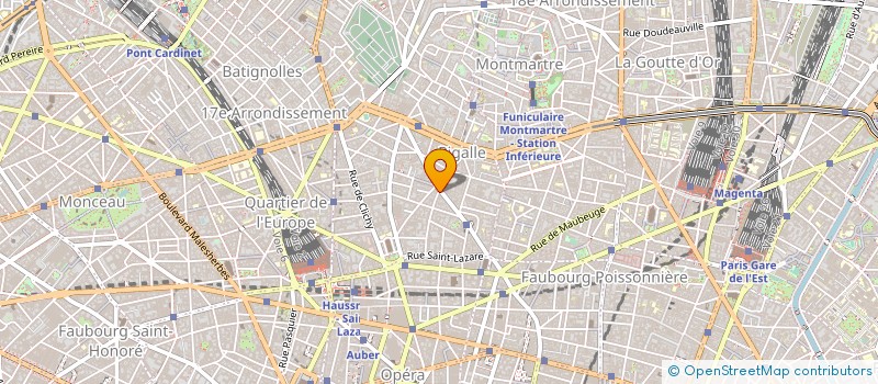 localisation de l'entreprise ATRIUM 2001 à PARIS