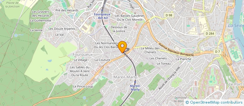 localisation de l'entreprise ATRIUM  MAREIL-MARLY