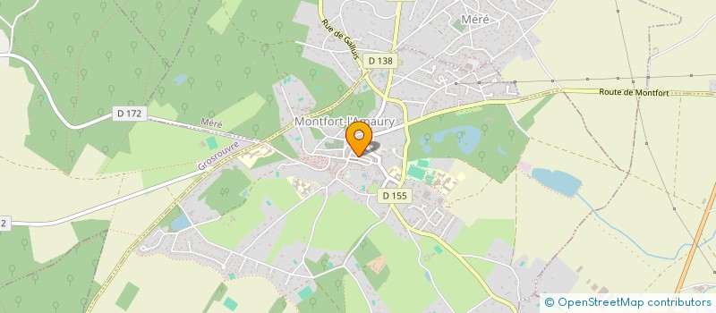 localisation de l'entreprise ATRIUM  MONTFORT-L'AMAURY