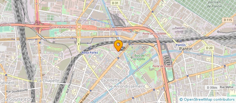 localisation de l'entreprise ATRIUM à COURBEVOIE