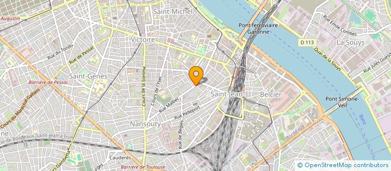 localisation de l'entreprise ATRIUM  BORDEAUX