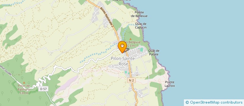 localisation de l'entreprise ATRIUM  SAINTE-ROSE