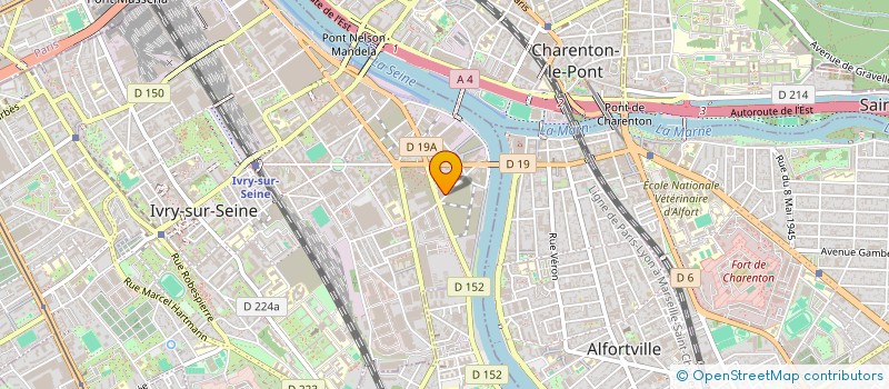 localisation de l'entreprise ATRIUM 99  IVRY-SUR-SEINE