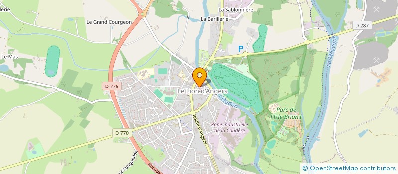 localisation de l'entreprise ATRIUM ASSURANCES à GREZ-NEUVILLE