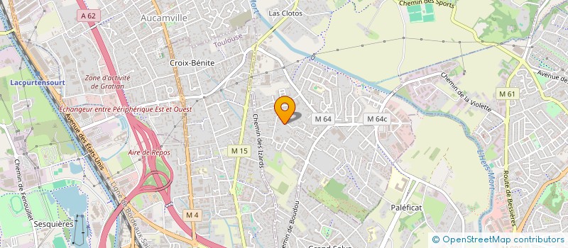 localisation de l'entreprise ATRIUM CONSEILS  LAUNAGUET