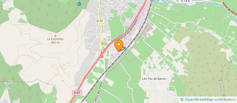 localisation de l'entreprise ATRIUM DL  PIGNANS