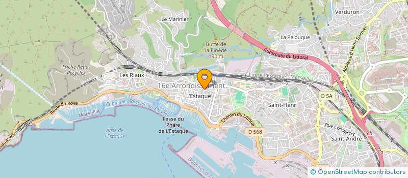 localisation de l'entreprise ATRIUM EXPANSION à MARSEILLE
