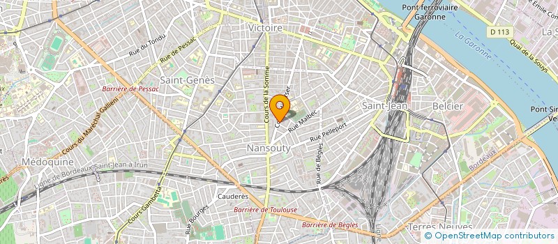 localisation de l'entreprise ATRIUM INVESTISSMENTS  BORDEAUX