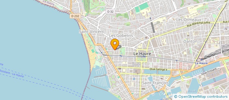 localisation de l'entreprise ATRIUM OCEANE à LE HAVRE