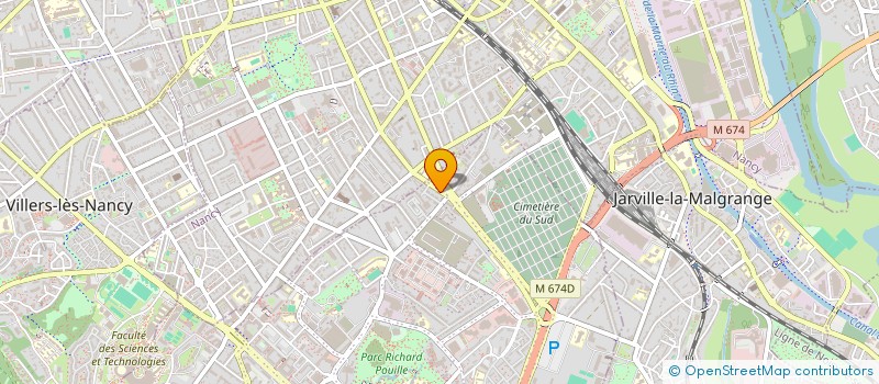 localisation de l'entreprise ATRIUM RENOV'  VANDUVRE-LES-NANCY