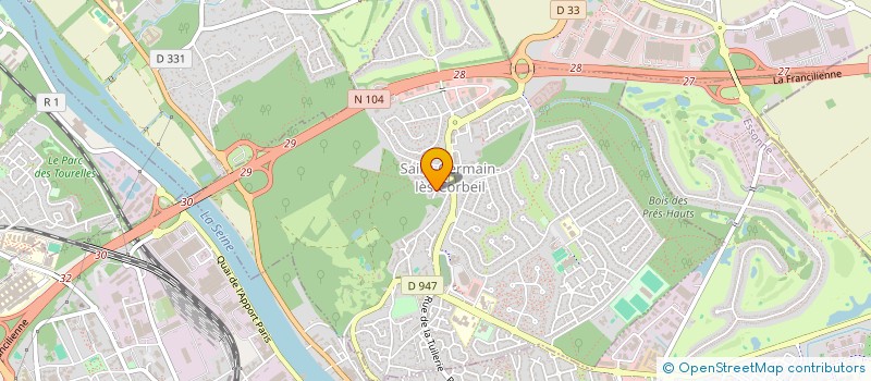 localisation de l'entreprise ATRIUM RGE  PRESLES