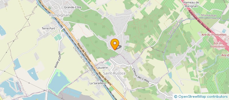 localisation de l'entreprise ATRIUMMEDICA à POMPIGNAN