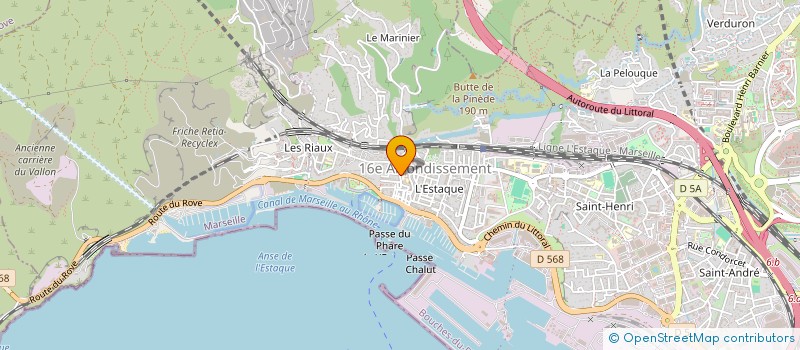 localisation de l'entreprise ATRLIER ARTYPIC à MARSEILLE