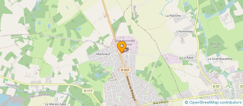 localisation de l'entreprise ATROIMI à GENESTON