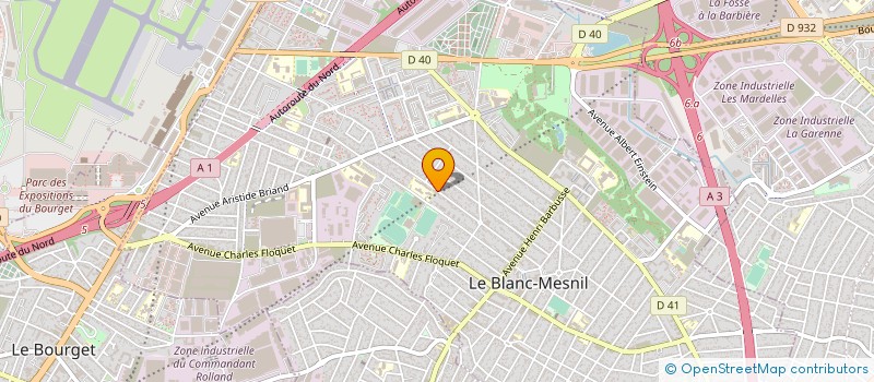 localisation de l'entreprise ATRT CONSEIL à LE BLANC-MESNIL